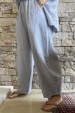 Hush Pillow Cotton Classic Barrel Pant Cloud Grey